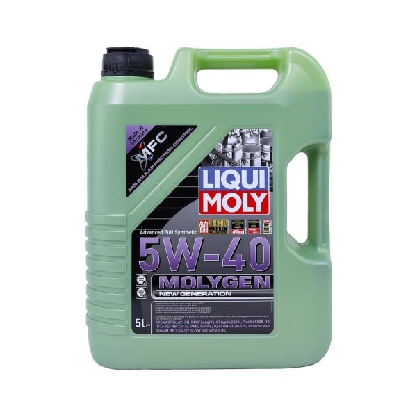 5 Litre Molygen New Generation 5w-40 Motor Yağı | Lıquı Moly