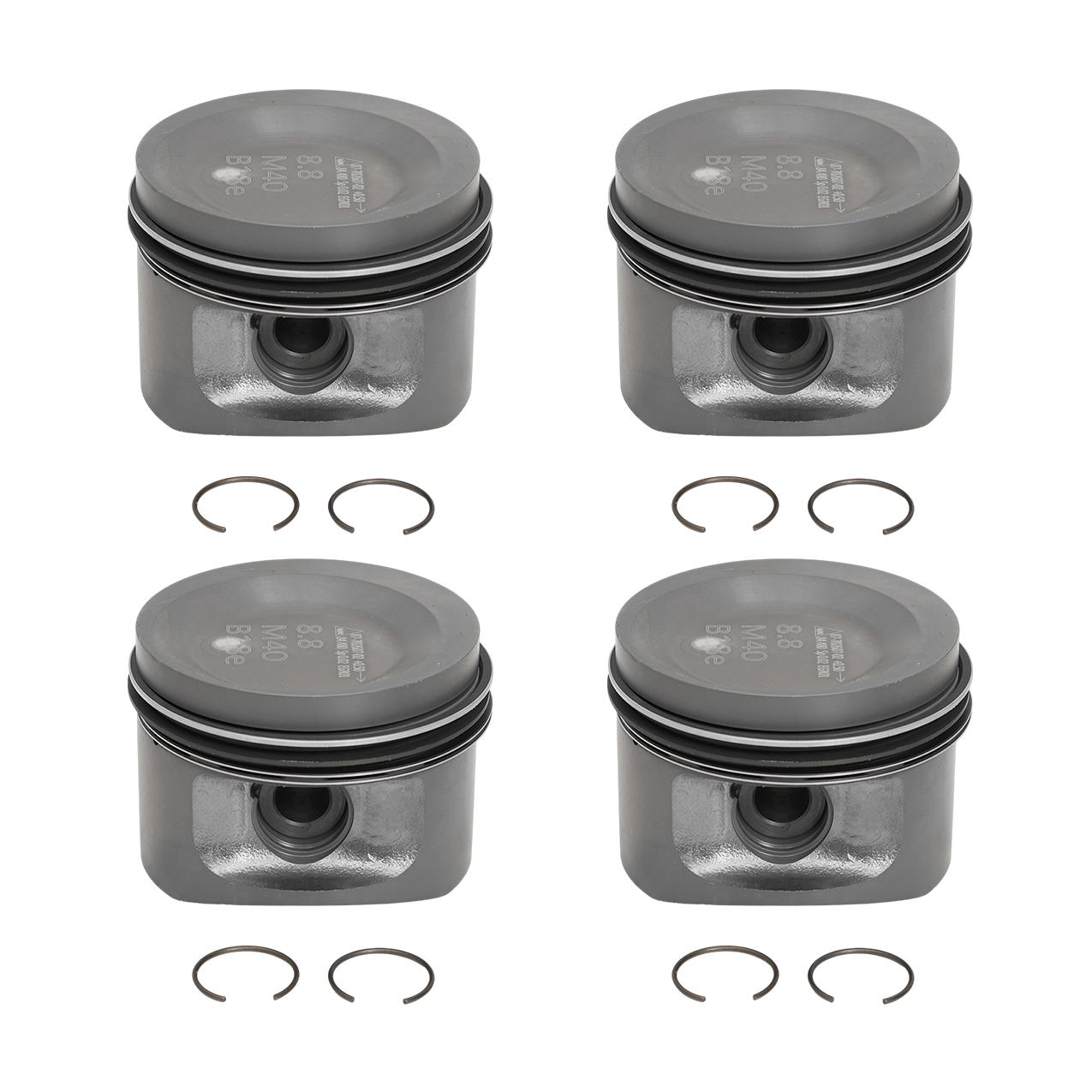 Bmw E30 E34 - M40 318i 518i Piston Segman - ( 0.50 ) - 84.50mm (4 Adet) | Nüral