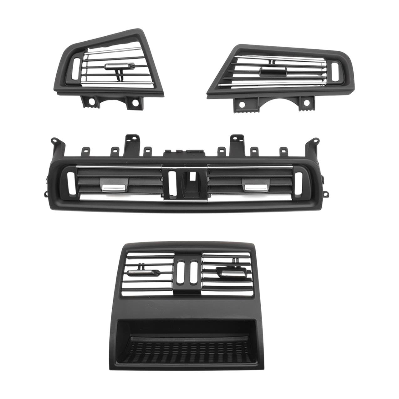 Bmw F10 Kalorifer Izgarası - Nikelajlı ( 4 Parça Set ) | Famalli