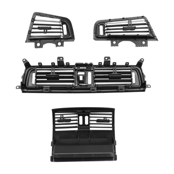 Bmw F10 Kalorifer Izgarası - Nikelajlı ( 4 Parça Set ) | Famalli