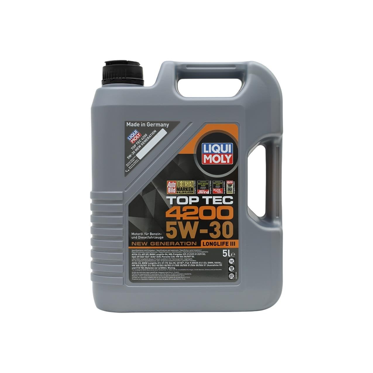 5 Litre 5w-30 Top Tec 4200 Motor Yağı | Lıquı Moly