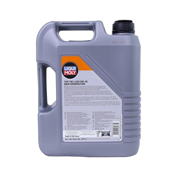 5 Litre 5w-30 Top Tec 4200 Motor Yağı | Lıquı Moly