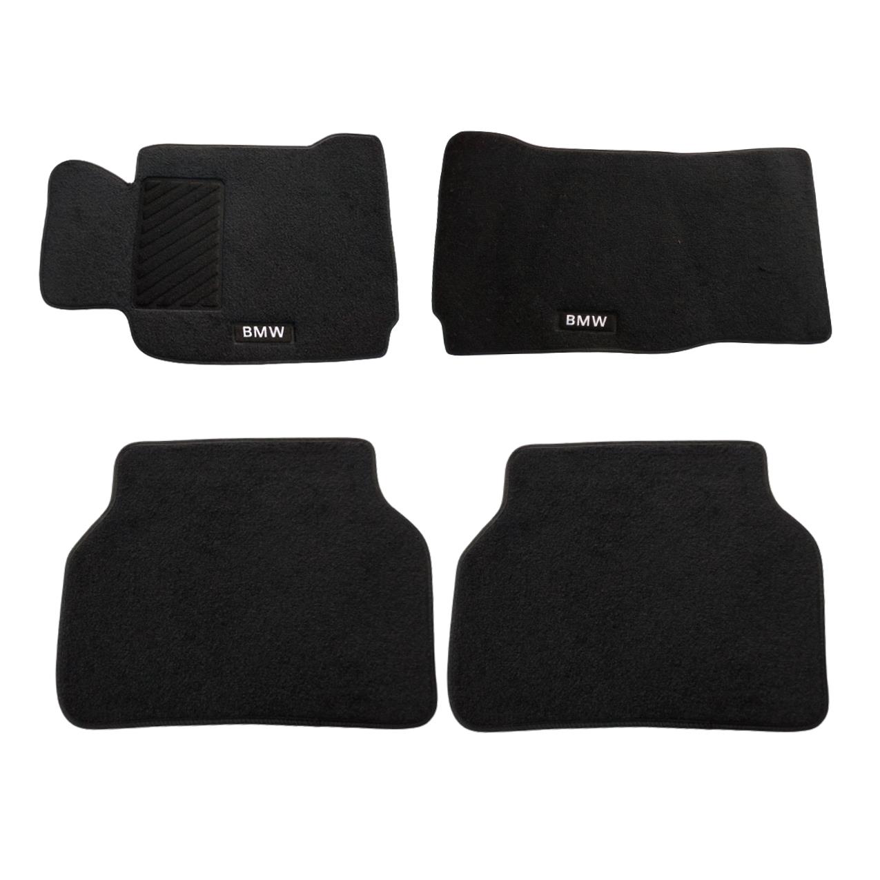 Bmw E39 Siyah Bmw Yazılı Halı Paspas