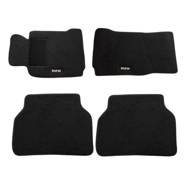 Bmw E39 Siyah Bmw Yazılı Halı Paspas