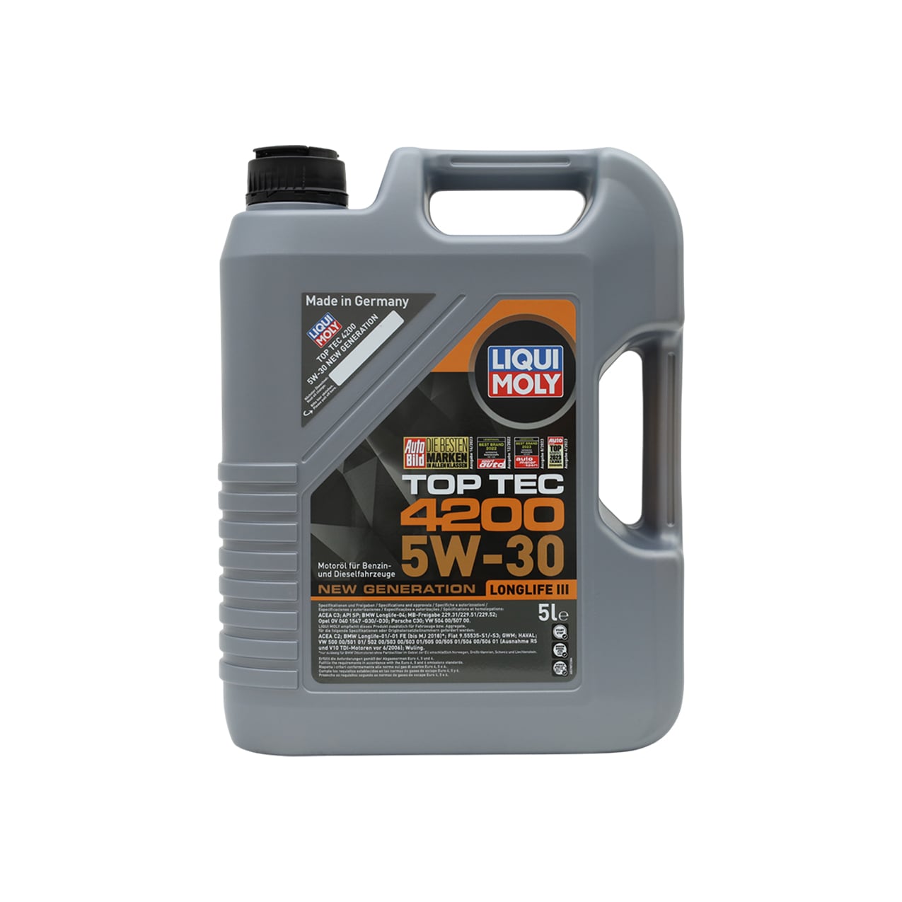 5 Litre 5w-30 Top Tec 4200 Motor Yağı | Lıquı Moly