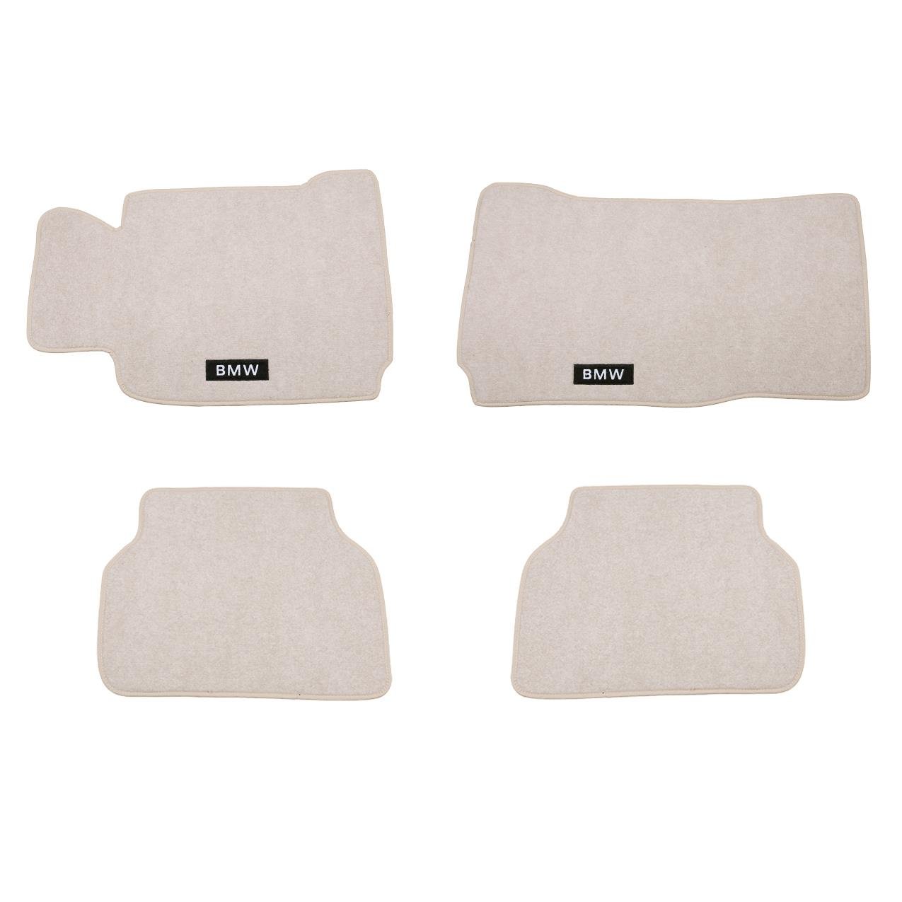 Bmw E39 Bej Bmw Yazılı Halı Paspas