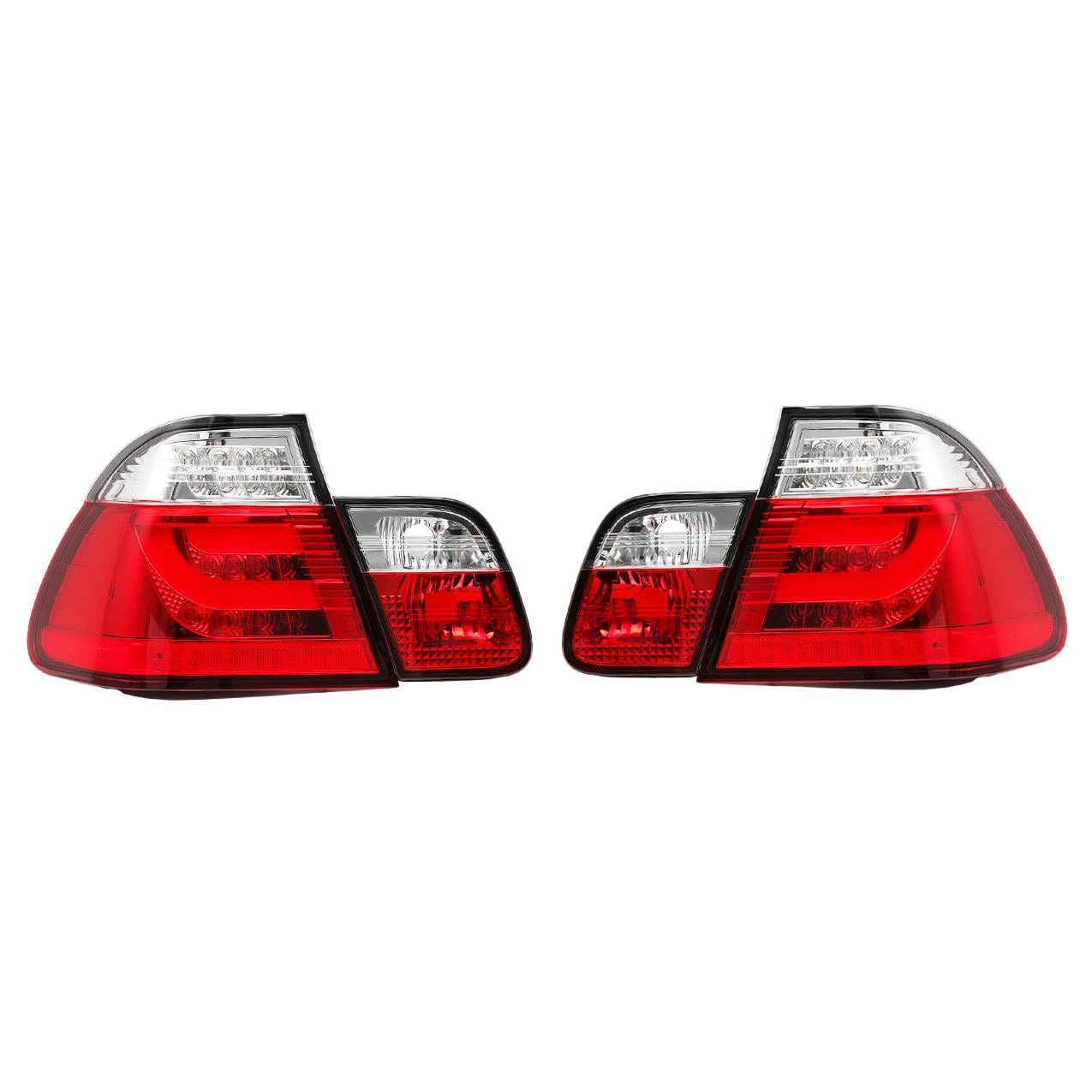 Bmw E46 Sedan Ledli Stop Takımı - E90 Tip ( 1998-01 ) - Kırmızı | Sonar