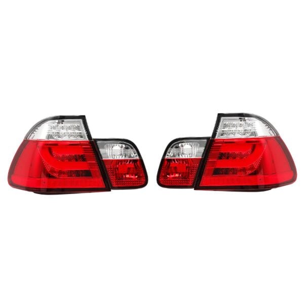 Bmw E46 Sedan Ledli Stop Takımı - E90 Tip ( 1998-01 ) - Kırmızı | Sonar
