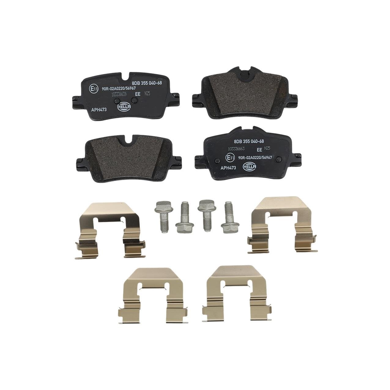 Bmw G20 Arka Fren Balata Takımı | Hella Pagid