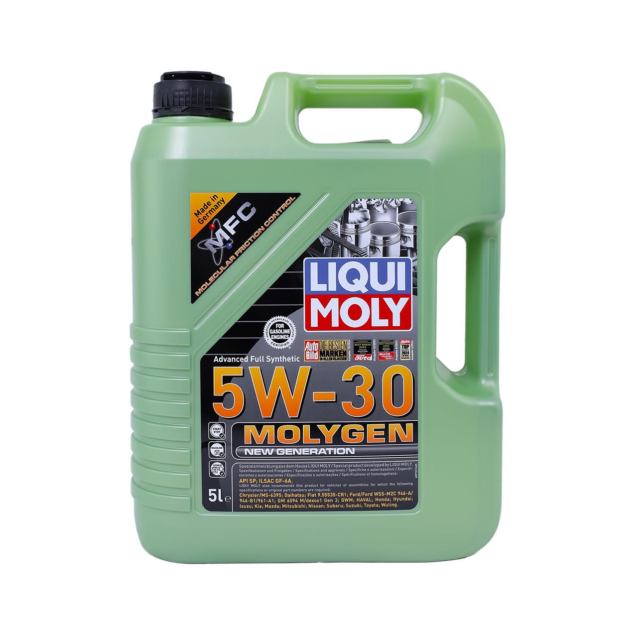 5 Litre Molygen New Generation 5w-30 Motor Yağı | Lıquı Moly
