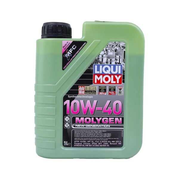 1 Litre Molygen New Generation 10w-40 Motor Yağı | Lıquı Moly