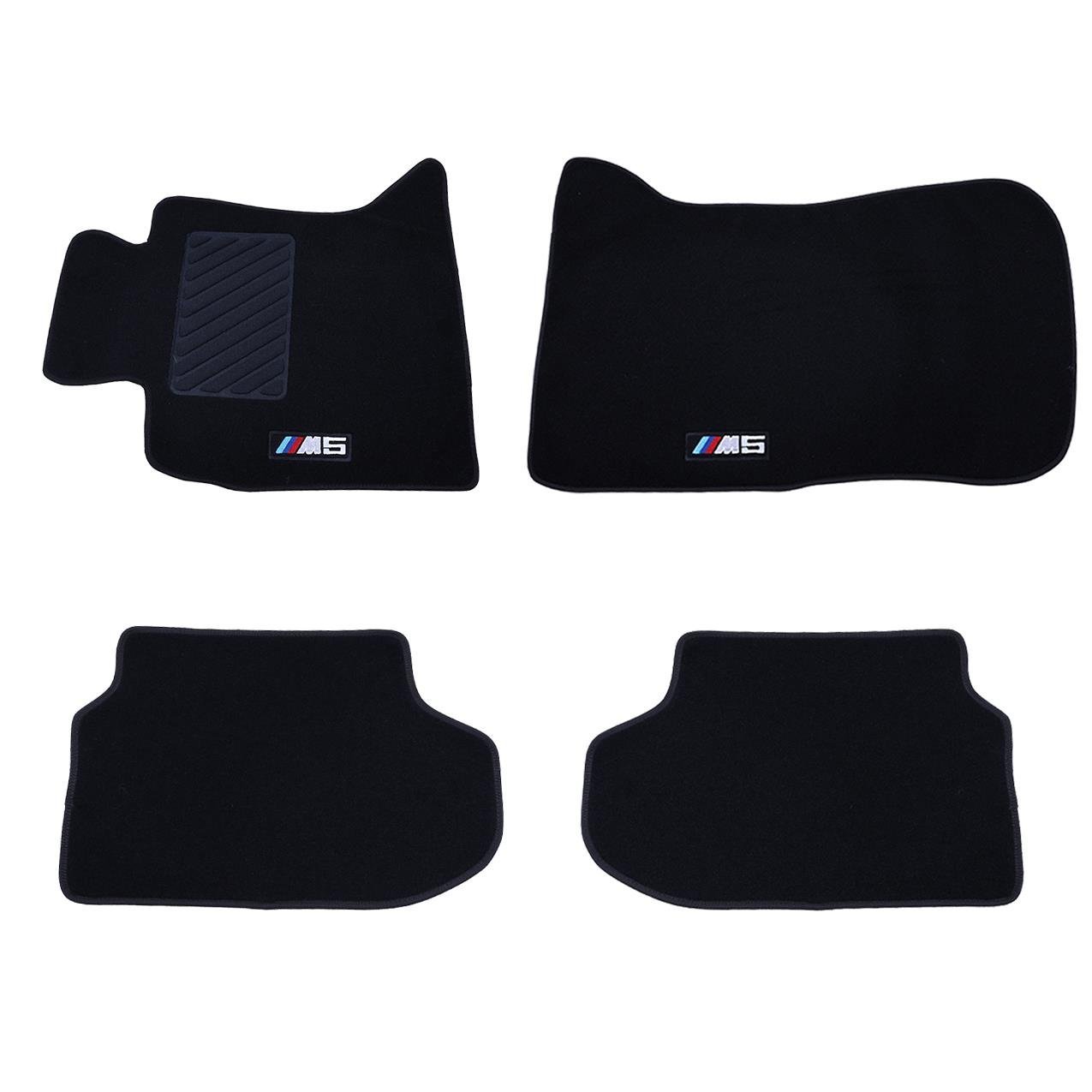 Bmw F10 Siyah M5 Halı Paspas 14-18