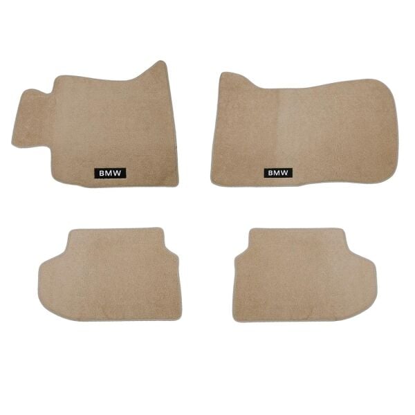 Bmw F10 Bej Bmw Yazılı Halı Paspas 14-18