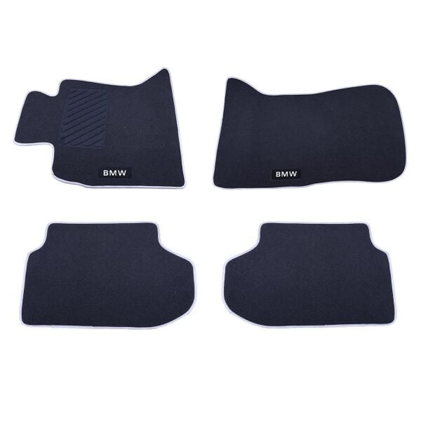 Bmw F10 Gri Bmw Yazılı Halı Paspas 14-18