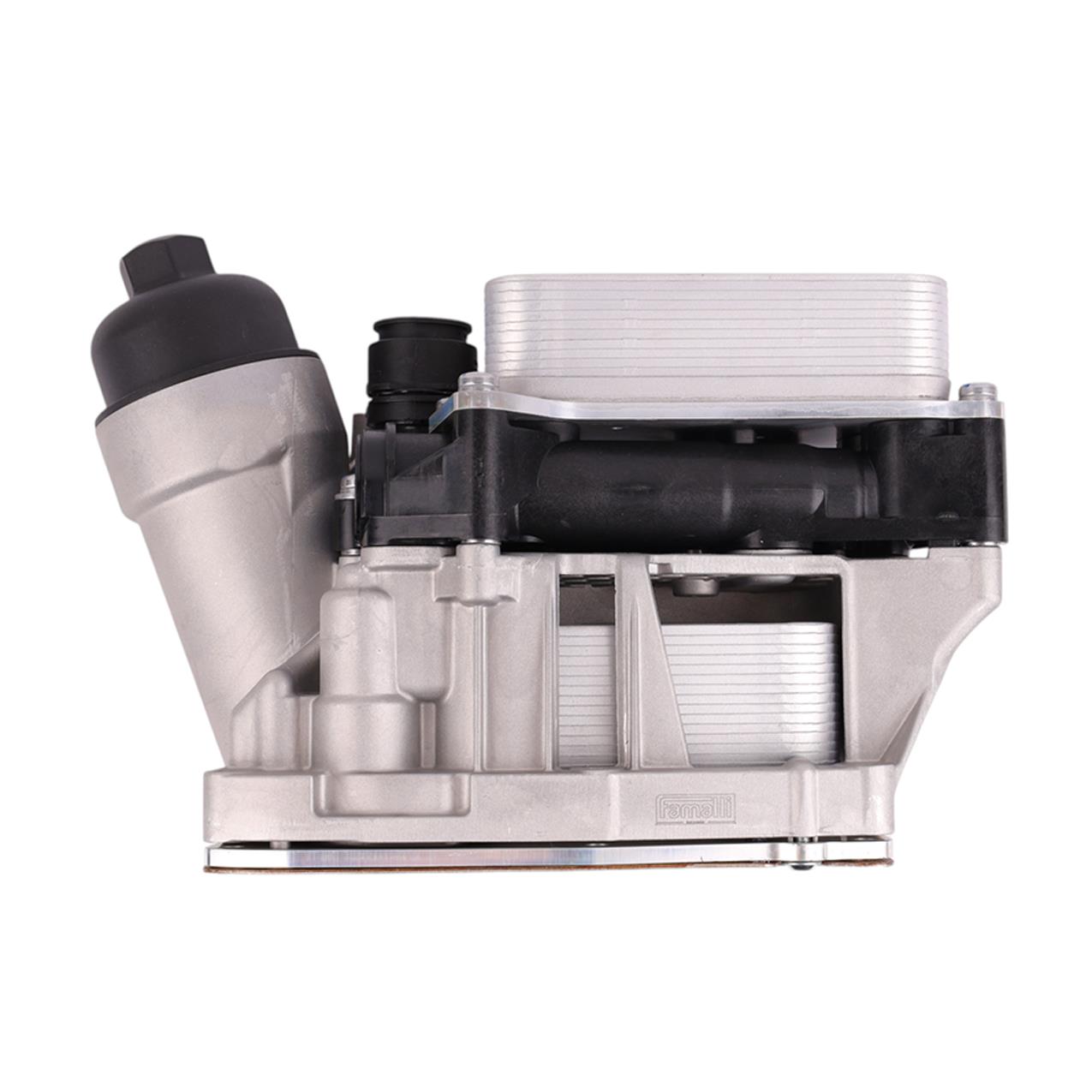 Bmw N47N - N57N E90-F10-F20-F30 Yağ Filtre Kütüğü - Soğutucu ile Birlikte ( AlüminyumGövde | Bluemax