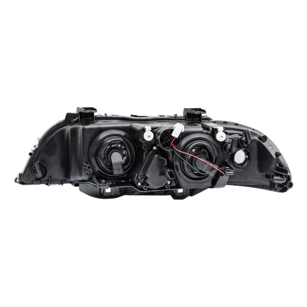 Bmw E39 Sağ Beyaz Sinyalli Çerçeveli Angelli Far - Siyah ( 01 - 03 ) | Jbr