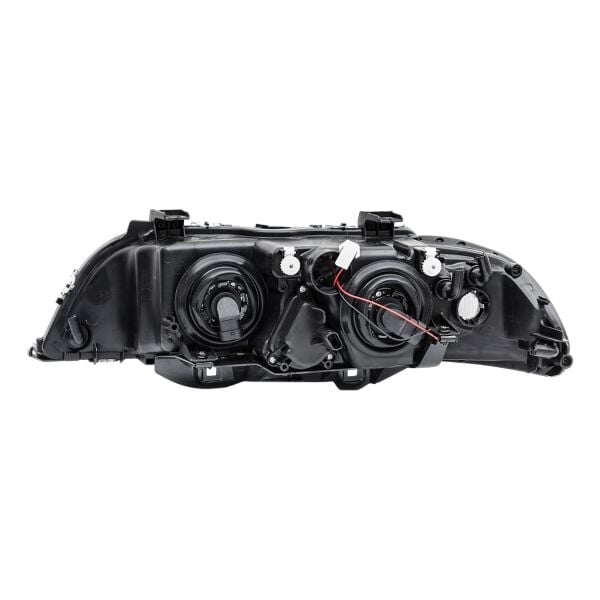 Bmw E39 Sağ Beyaz Sinyalli Çerçeveli Angelli Far - Siyah ( 01 - 03 ) | Jbr