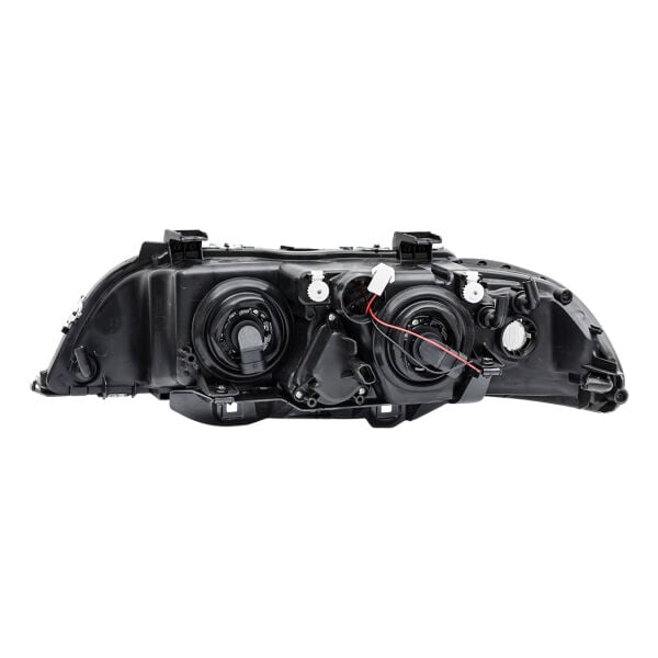 Bmw E39 Sağ Beyaz Sinyalli Çerçeveli Angelli Far - Siyah ( 01 - 03 ) | Jbr