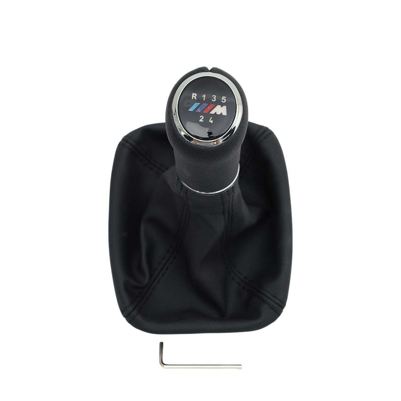 Bmw E30 Işıklı Körüklü Deri 5 İleri Vites Topuzu - Siyah Renkli | Trv