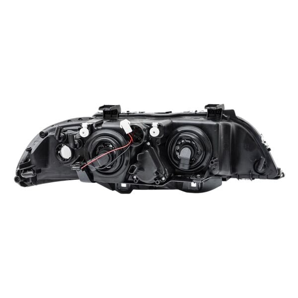 Bmw E39 Sol Beyaz Sinyalli Çerçeveli Angelli Far - Siyah ( 01 - 03 ) | Jbr